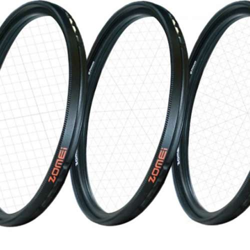 Zomei 55mm ABS Ultra Slim +4 、+6、+8 Points Star Filter Set (星光濾鏡套裝)