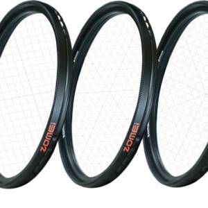 Zomei 55mm ABS Ultra Slim +4 、+6、+8 Points Star Filter Set (星光濾鏡套裝)