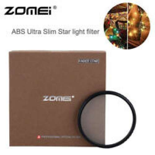Zomei 49mm ABS Ultra Slim +6 Points Star Filter (星光濾鏡)