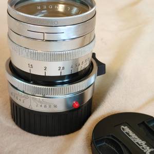 Voigtlander 老福 Nokton 50/1.5 至尊轉 Leica M