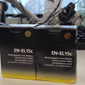 兩粒Nikon 全新 EN-EL15C 全新未開