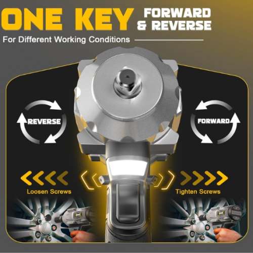 ELECTRIC IMPACT WRENCH - 質造 Japan Brand (2025 Newly Upgraded) Large Torque