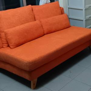 梳化 沙發 布梳化 布沙發 light fabric double sofa (2-Seater)