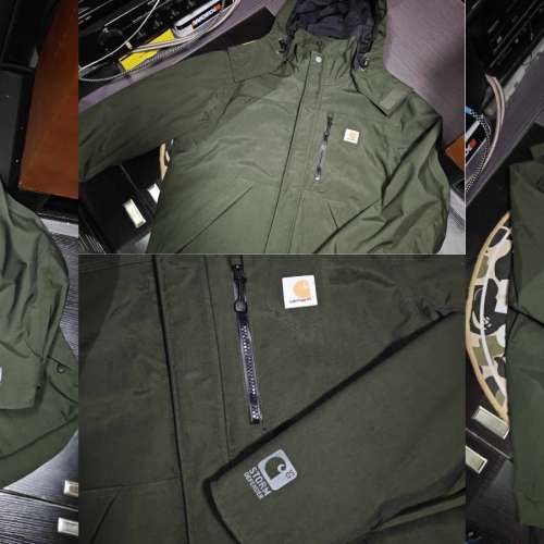 中古 原裝正版 Carhartt Storm Defender防水Jacket/日版 X-LARGE跣水風褸/it版 XLA...