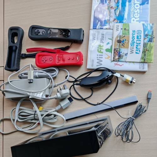 wii 遊戲機整套