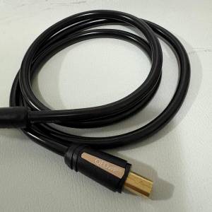 QED New Reference High-Resolution USB Type A to Type B Cable 1m