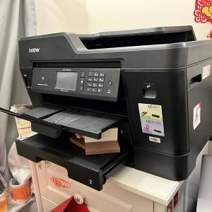 Brother MFC-J3930DW  A3 Printer 有A3 feeder 連一set 代用墨