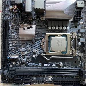 i5-10400 + ASROCK B560M-ITX/AC