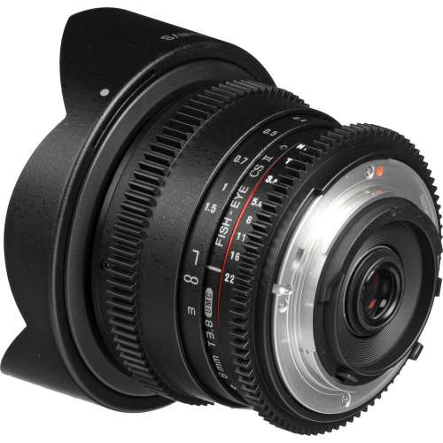 Samyang 8mm T3.8 UMC VDSLR Fish-Eye CS II Lens for Nikon 魚眼手動調焦電影鏡頭