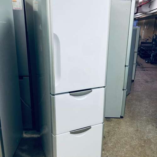 🌸清倉大減價🌸窄身慳位 三門 日立 可自動製冰 珍珠白色 貨到付款 二手電器 洗衣機 ...