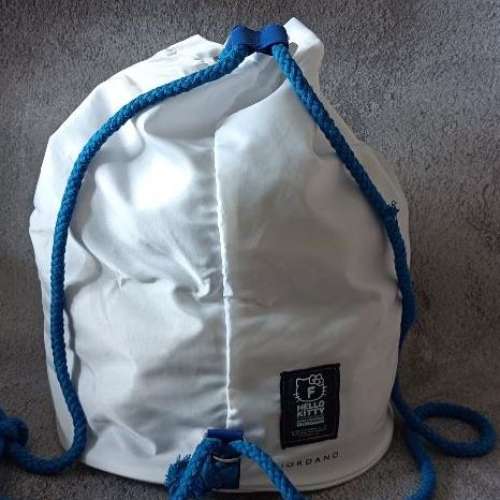 全新 GIORDANO HELLO KITTY 沙灘袋 索袋 背囊 索繩袋 束繩袋