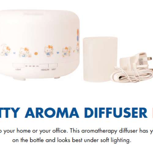 (全新) LOG-ON Hello Kitty 超聲波香薰機