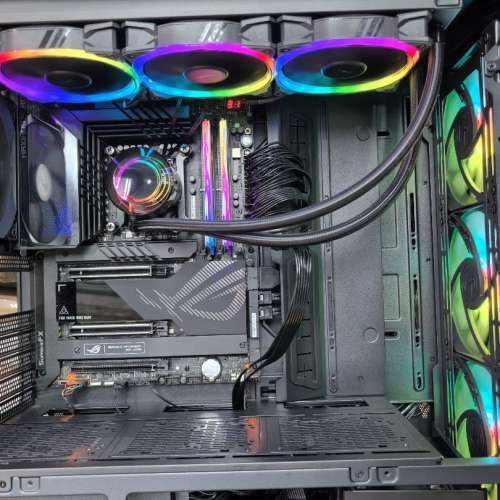 i9 13900K ROG Z790 Hero G-SKILL TRIDENT Z5 32GB 980 Pro 2TB WD 4TB FSP 1200W ...