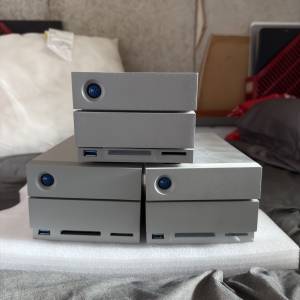 Lacie 2big dock 20TB 12TB 8TB (not Sandisk g-raid 2) thunderbolt 3 有SD card ...