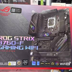 ASUS ROG B760-F + i7 14700KF 套裝 行貨有盒有單 保至2027年 另可搭配i7 14700K i...