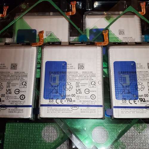 Samsung 三星 S24Ultra 全新原裝電池連專用防水框貼 (CS pack 版本) 每套$200