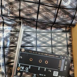 NVME 轉 PCIE 轉卡  ( 清件價 )