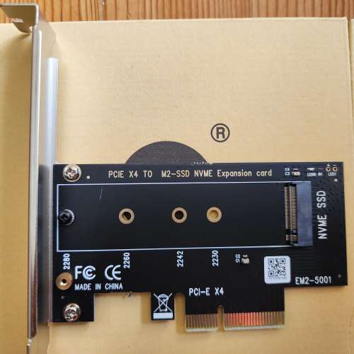 NVME 轉 PCIE 轉卡  ( 清件價 )
