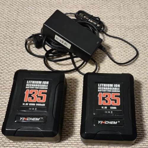 Yinchem YC-135S 9400mAH V-mount LI-ION Battery V接口鋰電池