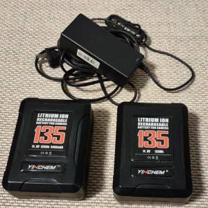 Yinchem YC-135S 9400mAH V-mount LI-ION Battery V接口鋰電池