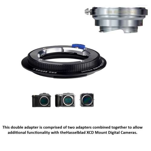 LAINA Nikon And Leica M  To Hasselblad XCD Pro Series II 組合金屬接環