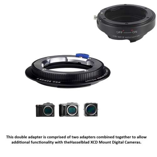 LAINA Nikon G AIG And Leica M  To Hasselblad XCD Mount Adaptor Pro Series II