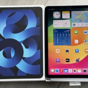 Apple Ipad Air 5 M1 Wifi 64GB 行貨藍色連全套配件