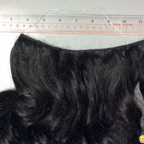 黑色長卷假髮 造型頭髮