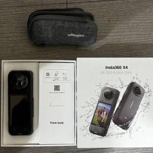[觀塘實體店] 二手 Insta360 X4+保護套 行貨 *S9929* | Insta360 香港專門店