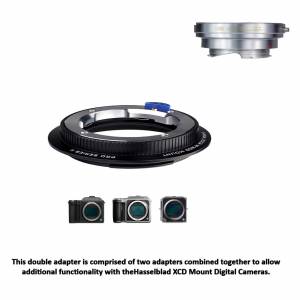 LAINA Contax / Yashica And Leica M Range To Hasselblad XCD Mount Adaptor - Brass