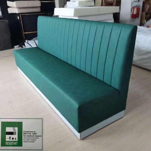 可储物卡位梳化深圳厂家订造批发，面馆靠墙长条卡位度尺订造，15天可发货