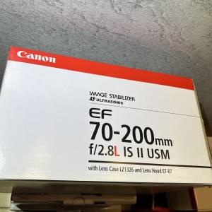 Canon EF 70-200 f2.8 IS ii