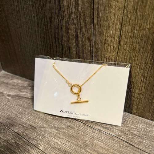 7折，只限一天🔥日本製造❗️金色 18K 鍍金珍珠頸鍊套索