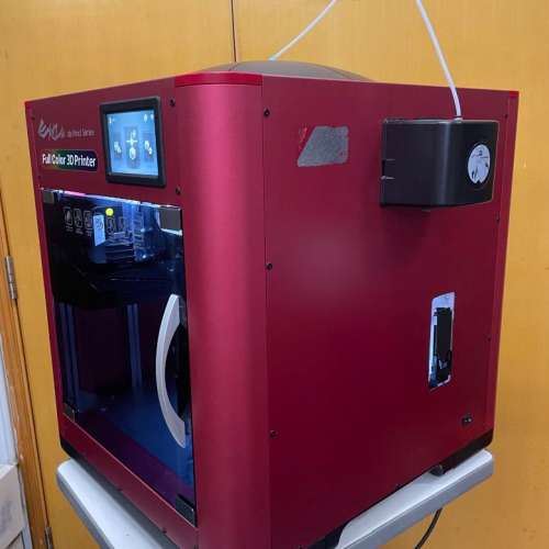 XYZ Printing da Vinci Color 3D Printer自檢正常|包全新膠料|包原廠墨盒|兩部$9960...