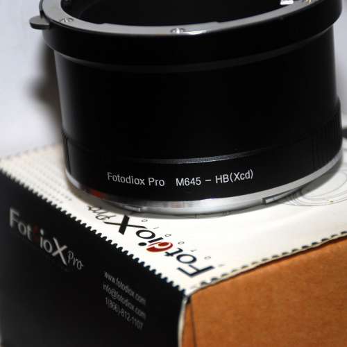 FOTODIOX Pro Lens Mount Adapter**  M645 - HB(XCD)