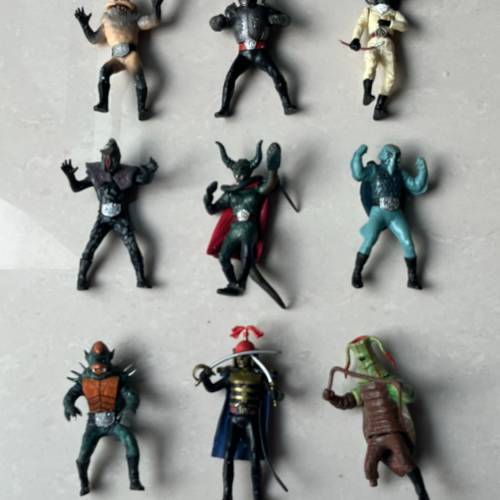 幪面超人 仮面超人 假面騎士 怪人 Kamen Rider Masked rider figure 扭蛋 公仔