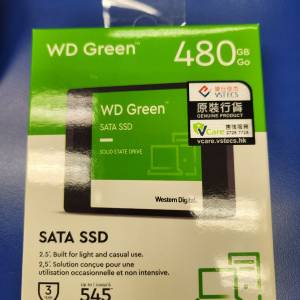 WD 2.5" 480GB SSD Grean