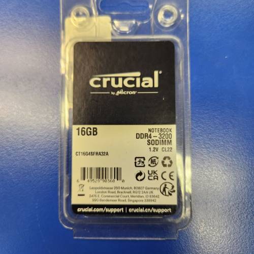 Crucial DDR4 3200 16GB