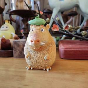 Capybara Copper Decoration 卡皮巴拉銅製擺件