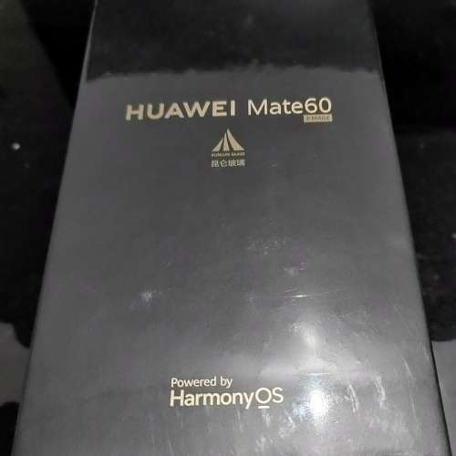全新未開封華為Huawei Mate 60 5G 512GB 雅川青，有保養，可裝Google Play