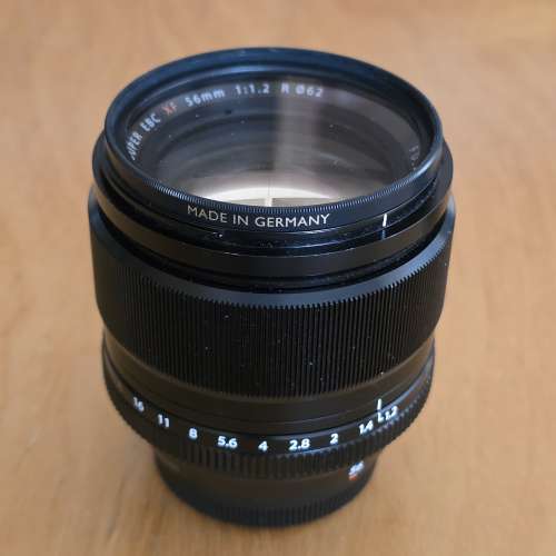 Fuji Fujinon Fujifilm 56 f1.2 lens