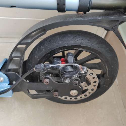 踏板車 有 前後避震 手殺車