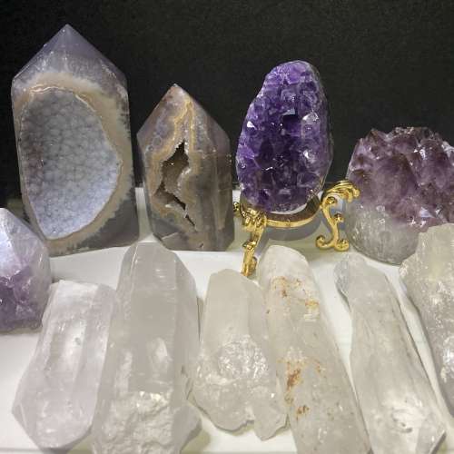 水晶 水晶石 水晶柱