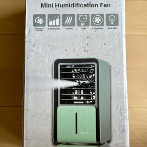 樂斯 迷你放濕風扇 mini fan humidifier