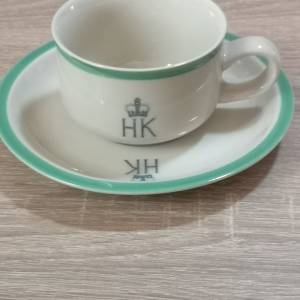 絕版港英政府高質瓷杯碟套裝(日本TOYO).