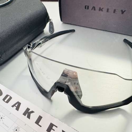 全新Oakley Flight Jacket破風眼鏡 太陽 透明 超輕