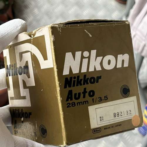 Nikkor-H.C Auto 28mm f/3.5 No.882182