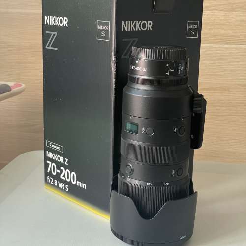 Nikon Z 70-200mm f/2.8 VR S 行貨自用  95% new