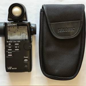 Sekonic L-508 zoom light meter 測光錶