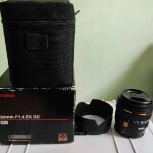 Sigma 30mm F1.4 for Sony